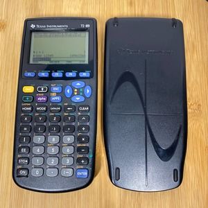 Texas Instruments TI-89 Graphing Calculator with Cover - Working
